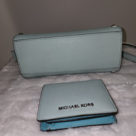 Michael Kors Mint Green Crossbody Bag-SOLD - Picture 11 of 13